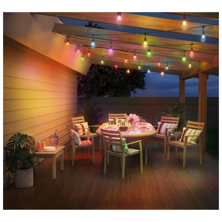 Guirlande Connectée WIZ 15m Extérieur