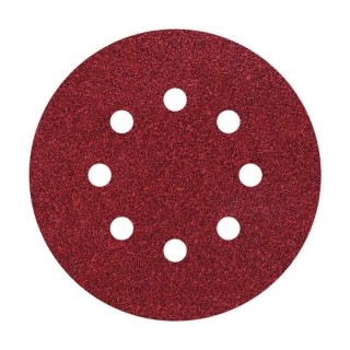 WOLFCRAFT Lot de 5 Disques auto-aggripants G120 Ø 125 mm - Corindon