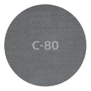 WOLFCRAFT 5 Disques a mailles auto-aggripants - G80 - Ø 180 mm