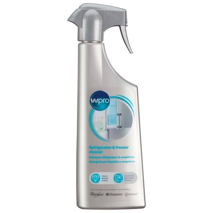WPRO FRI101 Spray nettoyant pour Réfrigérateur / Congélateur 500ml