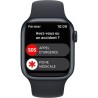 Apple Watch Series 8 GPS + Cellular - 41mm - Boîtier Midnight Aluminium - Bracelet Midnight Sport Band - Regular