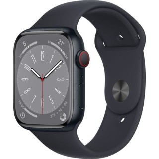 Apple Watch Series 8 GPS + Cellular - 45mm - Boîtier Midnight Alumini