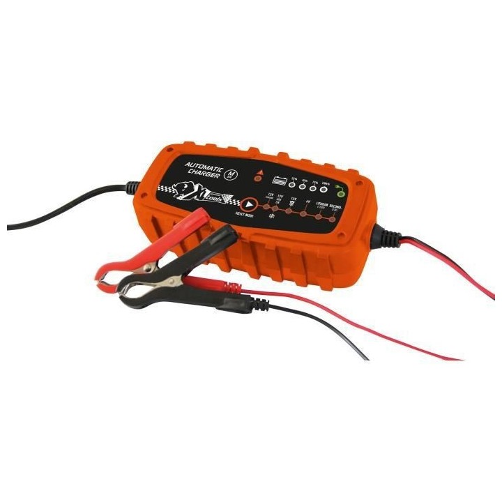 XL Perform Tools - Chargeur batterie automatique - Taille M - 6V/12V -