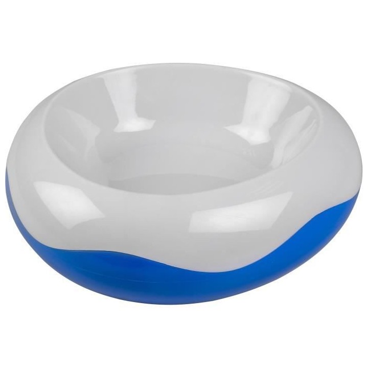 Duvo+ Chien Bol De Refroidissement blanc/bleu 29x29x9,5cm 1,122Kg