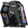 XIGMATEK BOITIER PC Zeus - Ouvert - RGB - Gris - Verre trempé - Format ATX (EN43392)