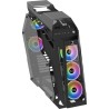 XIGMATEK BOITIER PC Zeus - Ouvert - RGB - Gris - Verre trempé - Format ATX (EN43392)