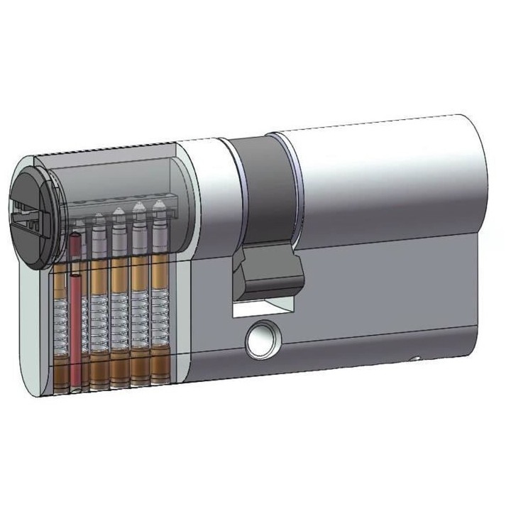 YALE - Cylindre Série 1000+ - débrayable - 40x50 mm - 6 goupilles -