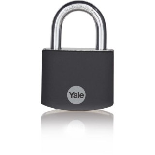YALE -YE3B/38/119/1/BK - Cadenas aluminium 38 mm - anse acier cément