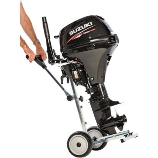 PLASTIMO Chariot de transport pour moteur hors-bord en acier peint - 1