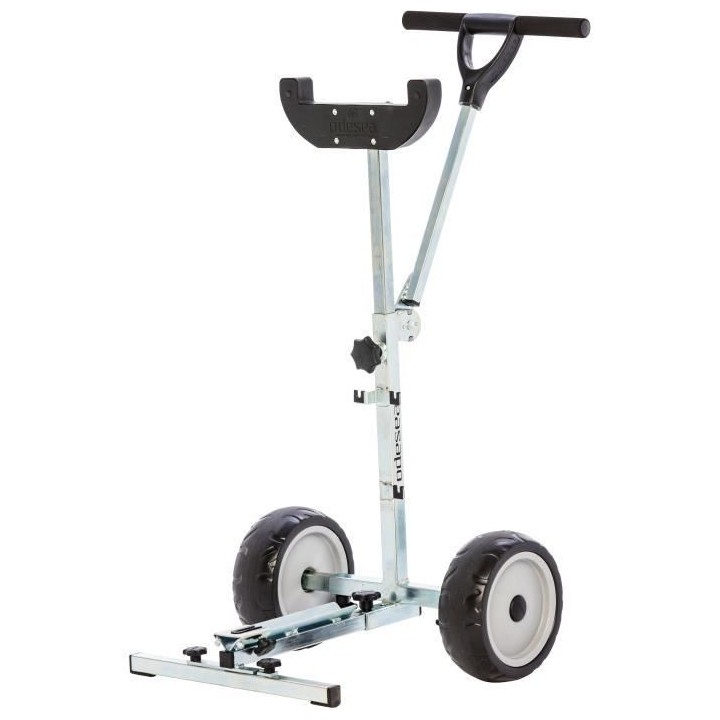 PLASTIMO Chariot de transport pour moteur hors-bord en acier peint - 1