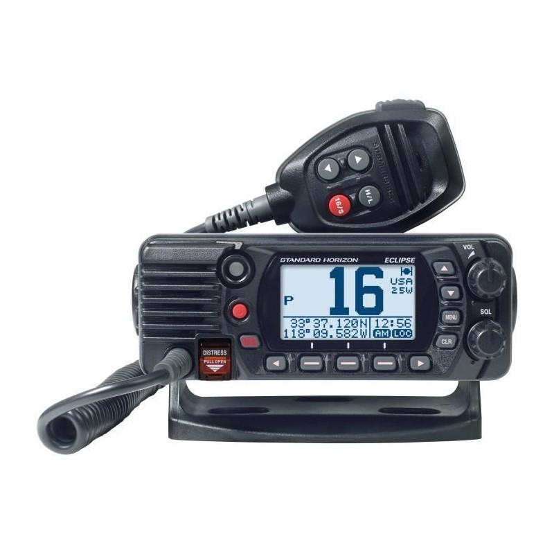 STANDARD HORIZON VHF fixe GX1400E GPS DSC - Noir