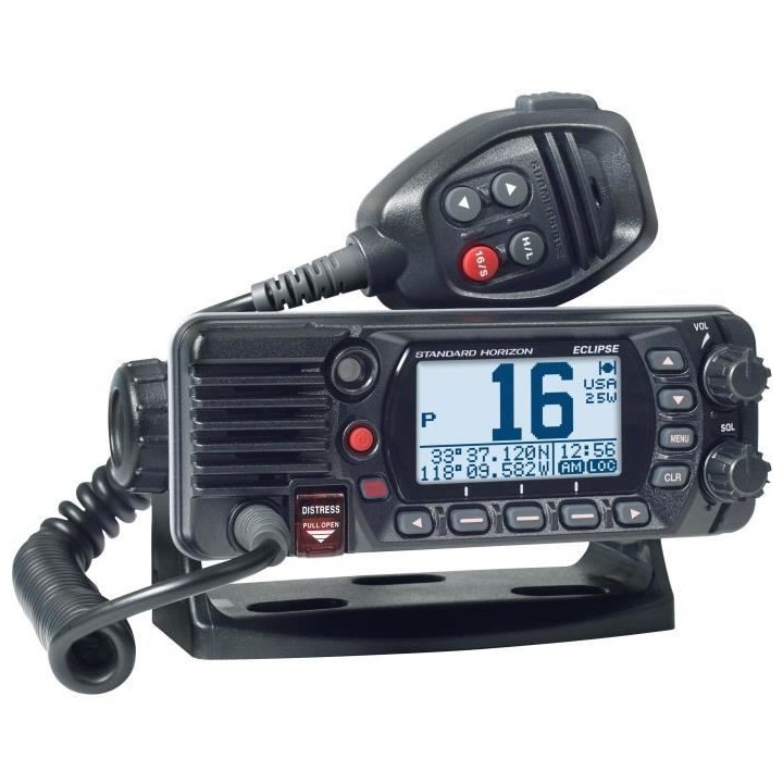 STANDARD HORIZON VHF fixe GX1400E GPS DSC - Noir