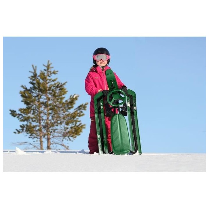 STIGA Luge Snowracer ICONIC Bio Black/Green