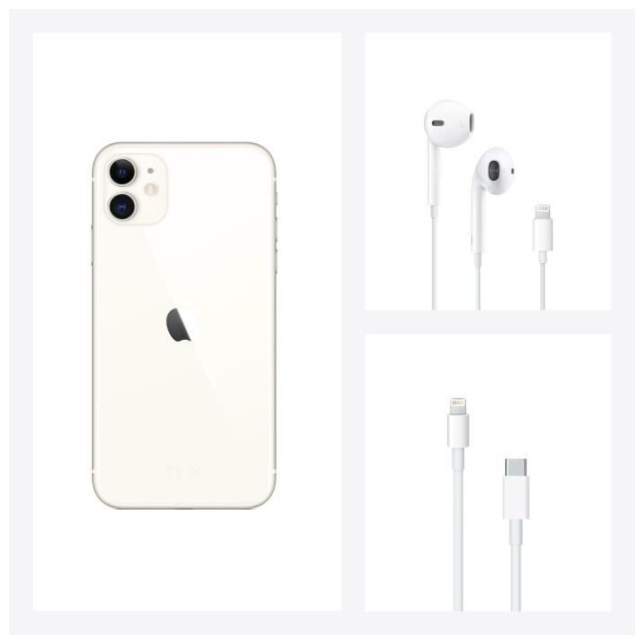 APPLE iPhone 11 64GB Blanc