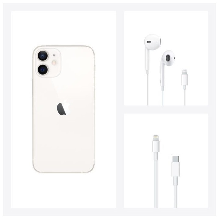 APPLE iPhone 12 mini 128Go Blanc