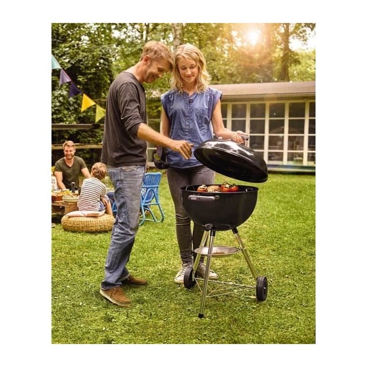 Barbecue a charbon WEBER Classic Kettle 47 cm - Noir