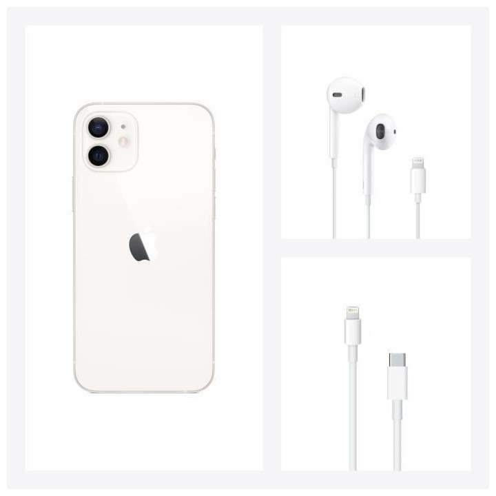 APPLE iPhone 12 128Go Blanc
