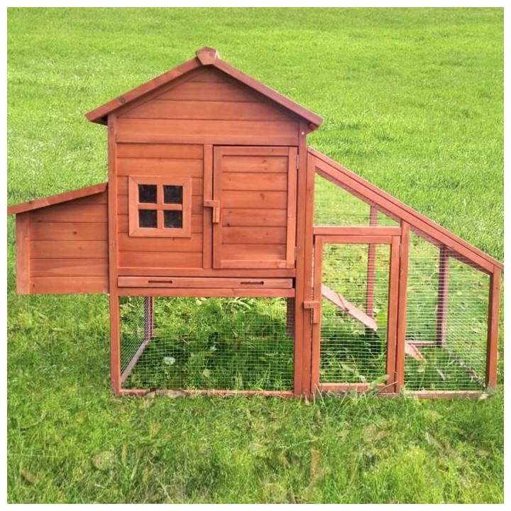 Poulailler COCOTTE - 172x65x120cm - Bois