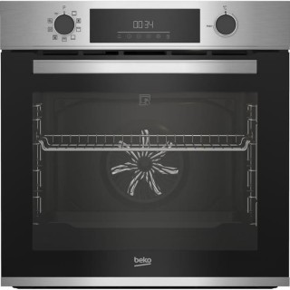 Four encastrable pyrolyse - chaleur brassée BEKO - BBIE12300XP - Inox