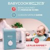 BEABA, Babycook Express, Robot Bébé 4 en 1 Mixeur-Cuiseur, Bleu Baltique