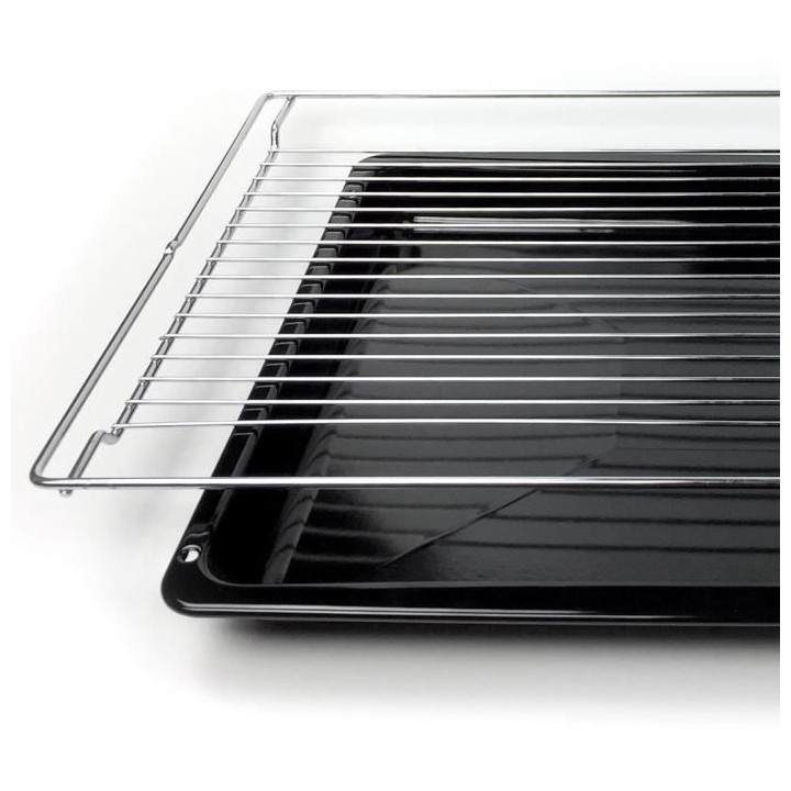 Cuisiniere gaz + électrique BEKO - FSS63110DWCS - 4 feux (3 Gaz et 1