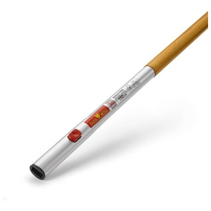 OUTILS WOLF Manche en bois 1,50 m ZM150 Multistar