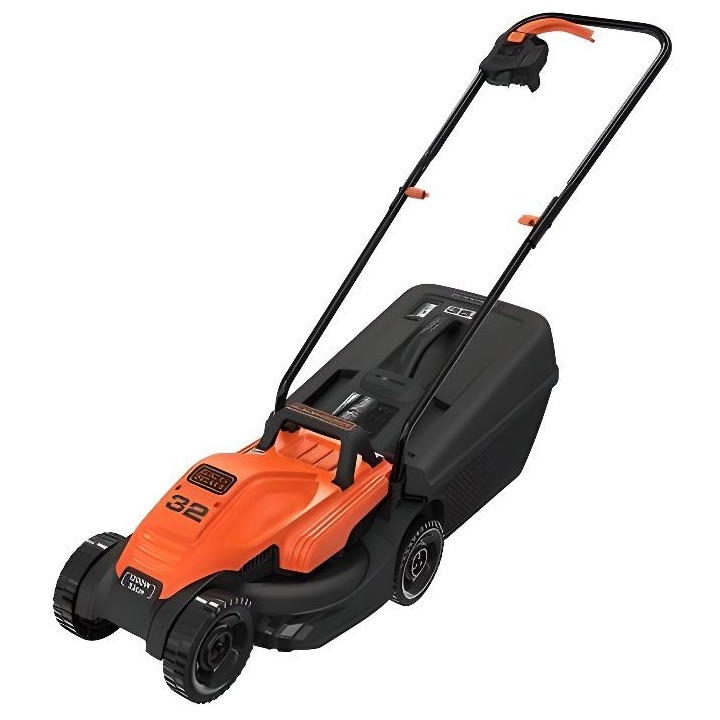 BLACK+DECKER Tondeuse a Gazon Electrique Filaire 1200W 32 cm - BEMW451