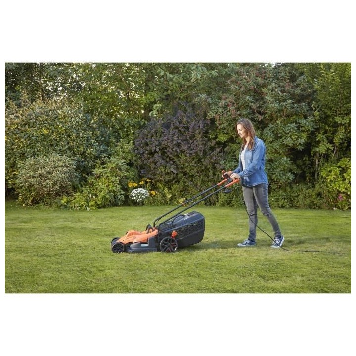 BLACK+DECKER Tondeuse a Gazon Electrique Filaire 1800W BEMW481BH-QS 6