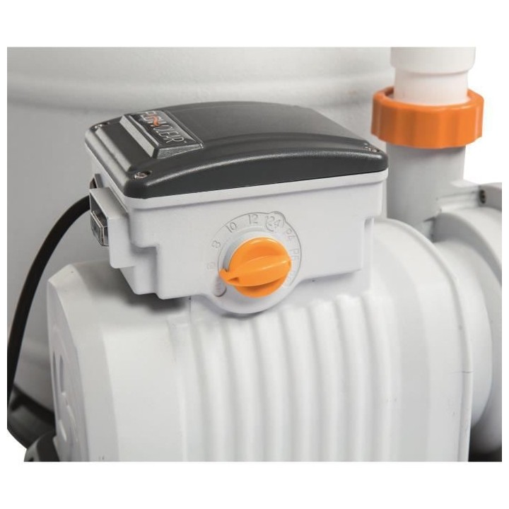 BESTWAY Filtre a sable 11 355 L/h + pré-filtre - Blanc