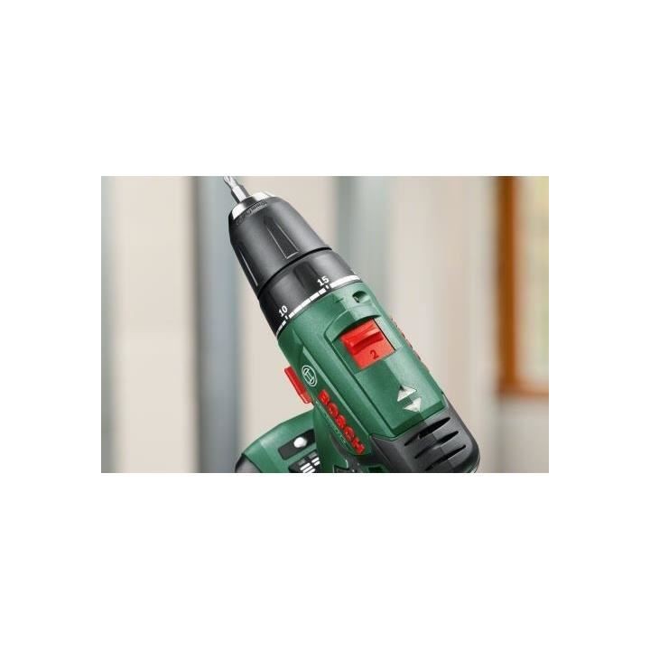 Perceuse-visseuse 2 vitesses sans-fil Bosch - PSR 1800 Li-2 (Livrée a