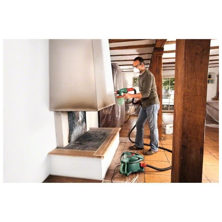 Pistolet a peinture Bosch - PFS 5000 E (Contenu: 3 Buses, Filtre a pei