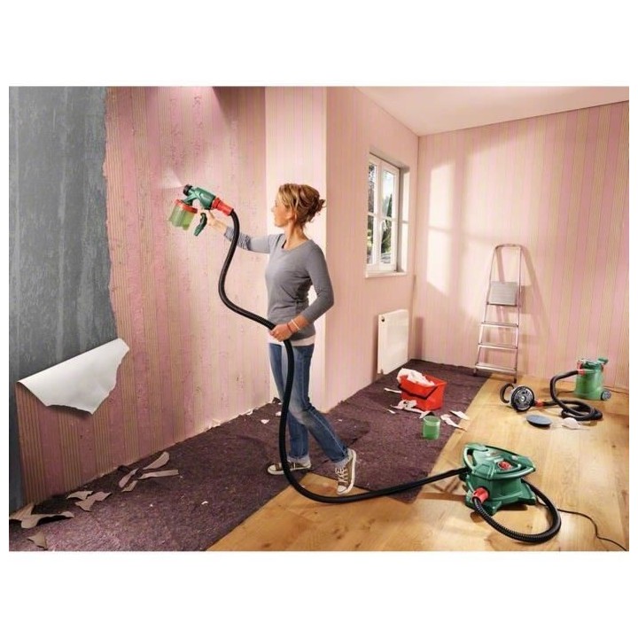 Pistolet a peinture Bosch - PFS 5000 E (Contenu: 3 Buses, Filtre a pei