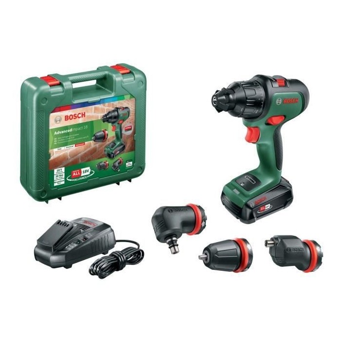 Perceuse a percussion sans-fil Bosch - AdvancedImpact 18 SET (Livrée