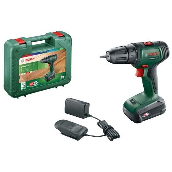 Perceuse-visseuse sans-fil Bosch - UniversalDrill 18 (1 batterie 1,5 A