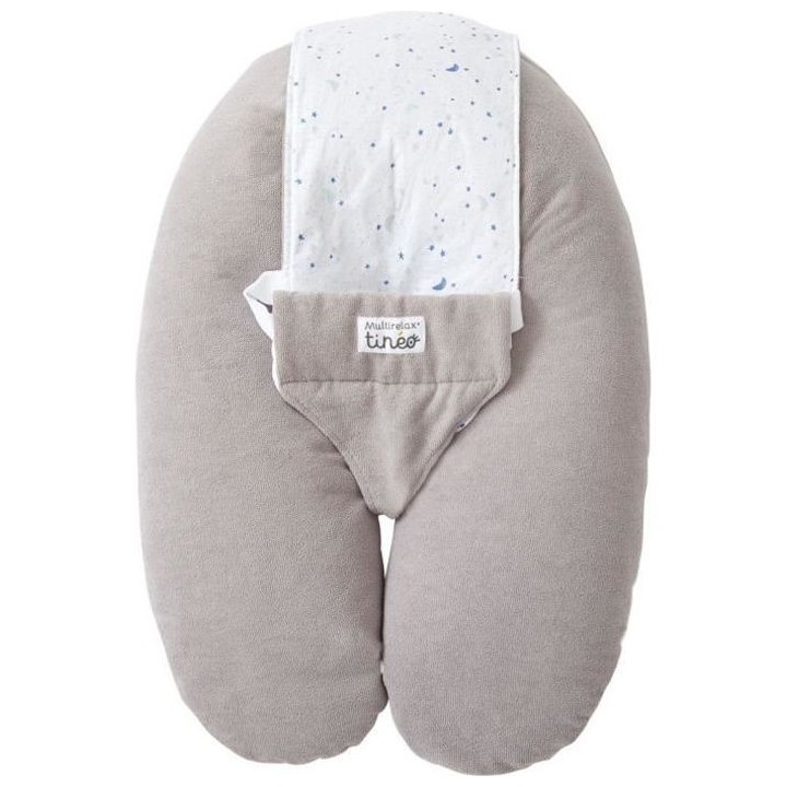Tinéo Multirelax Éponge Microfibre Gris
