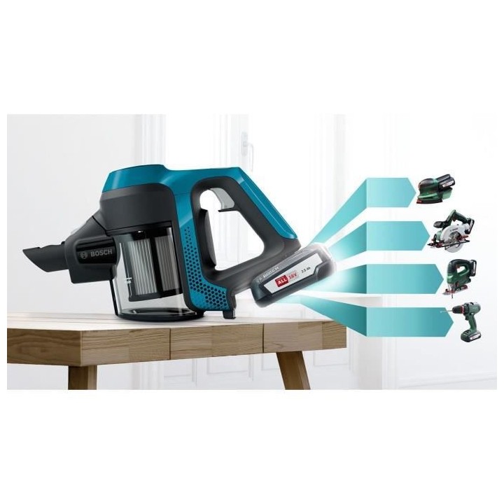 BOSCH BBS611LAG - Aspirateur Balai sans fil Multifonction - Format com