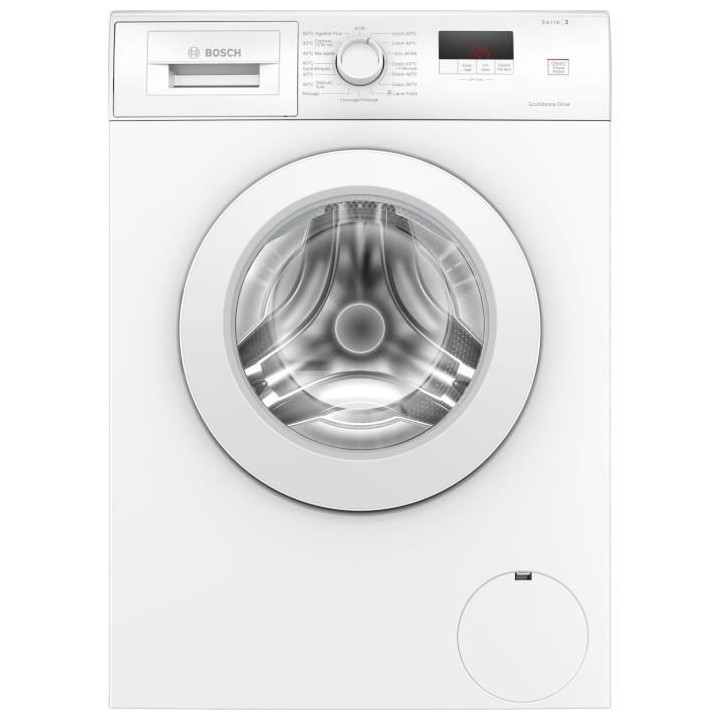 Lave-linge hublot BOSCH WAJ28067FR SER2 - 7 kg - L59,8cm - 1400 trs/mi