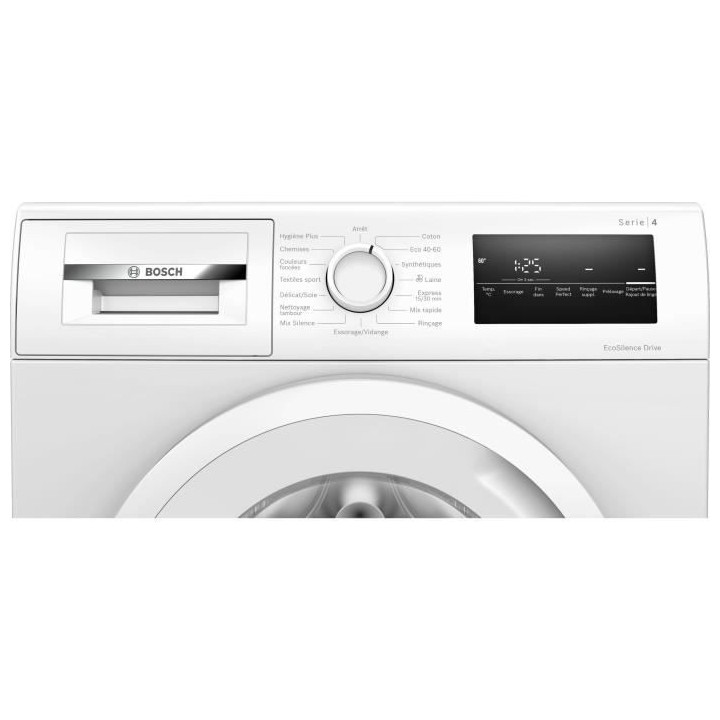Lave-linge hublot BOSCH WAN28248FR SER4 - 8 kg - Induction - L60cm - 1
