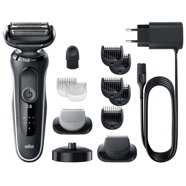 Rasoir Électrique Braun Series 5 51-W4650cs - 2 Accessoires EasyClick