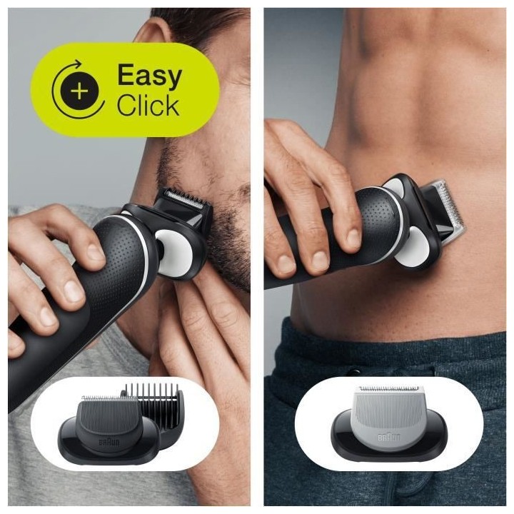 Rasoir Électrique Braun Series 5 51-W4650cs - 2 Accessoires EasyClick