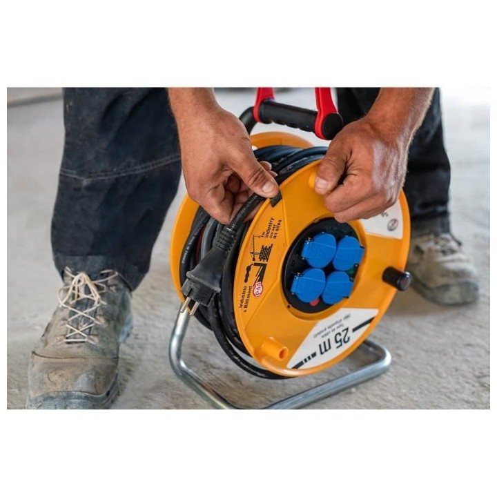 Brennenstuhl Enrouleur de câble Standard Pro 25m (IP44 - Cablepilot)