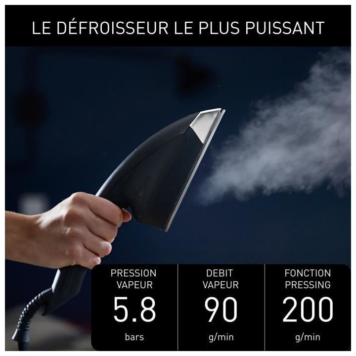 CALOR UT2020C0 Défroisseur vapeur, Purificateur, Pression 5,8 bars, D