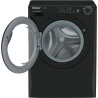 Lave-linge hublot CANDY EY1291DBBE/1-S - 9kg - L60 cm - 1200 trs/min - Connecté - Prog rapides - Noir