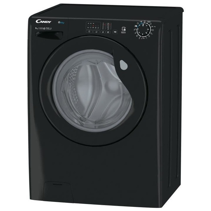Lave-linge hublot CANDY EY1291DBBE/1-S - 9kg - L60 cm - 1200 trs/min -