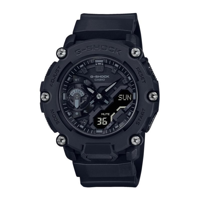 CASIO Montre G-SHOCK - Resitante aux chocs - Multifonctions - Noir