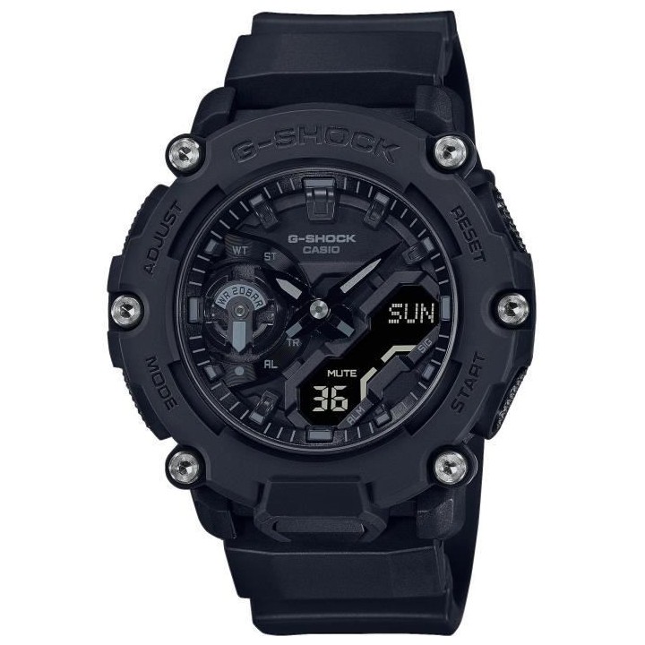 CASIO Montre G-SHOCK - Resitante aux chocs - Multifonctions - Noir