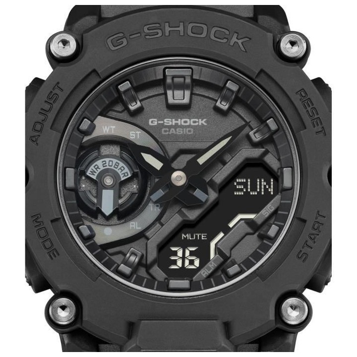 CASIO Montre G-SHOCK - Resitante aux chocs - Multifonctions - Noir