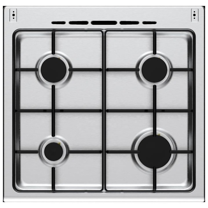 Cuisiniere gaz CONTINENTAL EDISON CECG60FCS1 - 4 feux - L59,8 x P61 xH