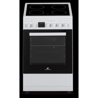 Cuisiniere vitrocéramique CONTINENTAL EDISON CECV50FCW - 4 feux - L49