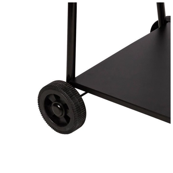 Barbecue a charbon JAVA - Surface de cuisson : 60,5 x 20 cm - Noir